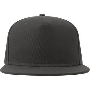 Atlantis Unisex Adult 5 Panel  Baseball Cap / Dark Grey